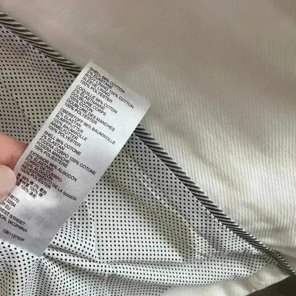 Anthropologie Neve Utility Jacket White Size 8 - Picture 11 of 16